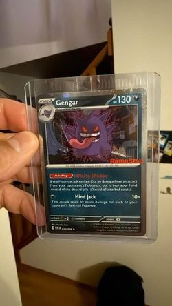 Gengar GameStop promo 050/088 FS/FT