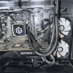 gaming setup with pc