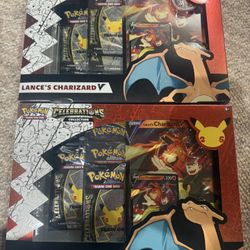 Pokémon Lance's Charizard V Box Celebrations Collection NEW Sealed SELL/TRADE