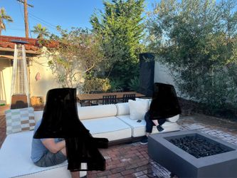 CB2 Bizerte Outdoor 3-Piece Sectional Sofa with Chaise, $1400