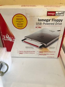 IOMEGA FLOPPY USB POWERED DRIVE-PC/MAC