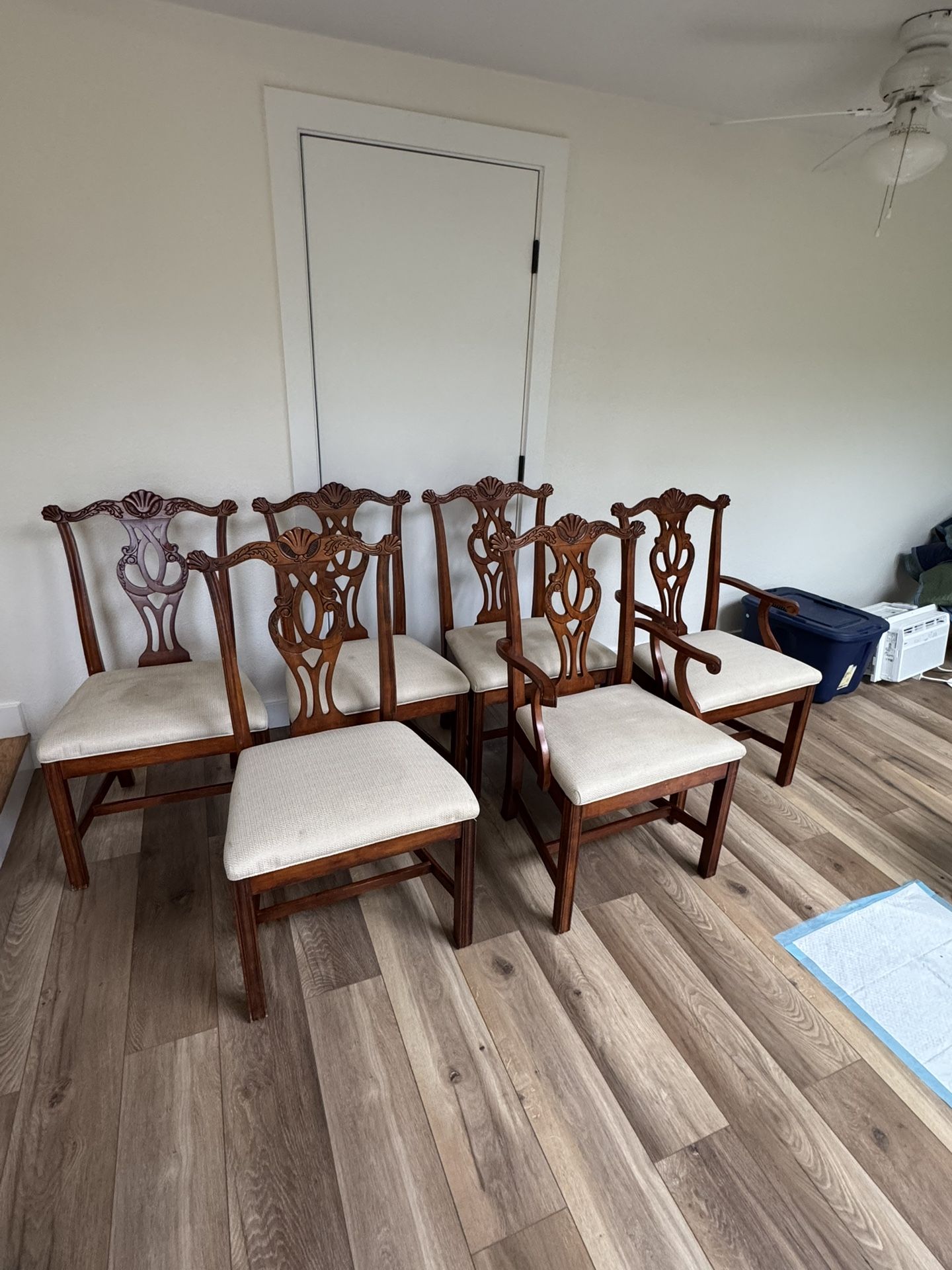 Brazilian hardwood chairs 
