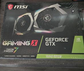 MSI GeForce GTX 1660 Super Gaming X GPU
