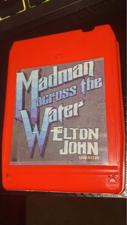Elton John - Madman Across The Water 8-Track Tape (Play Tested!)