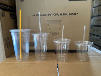Gladway clear cups