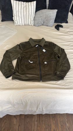 Micheal suede jacket fashion nova men