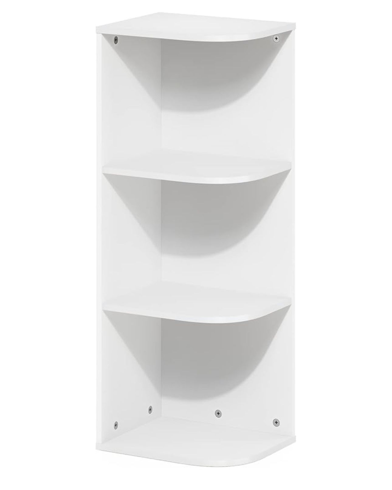 3-Tier Corner Open Shelf Bookcase