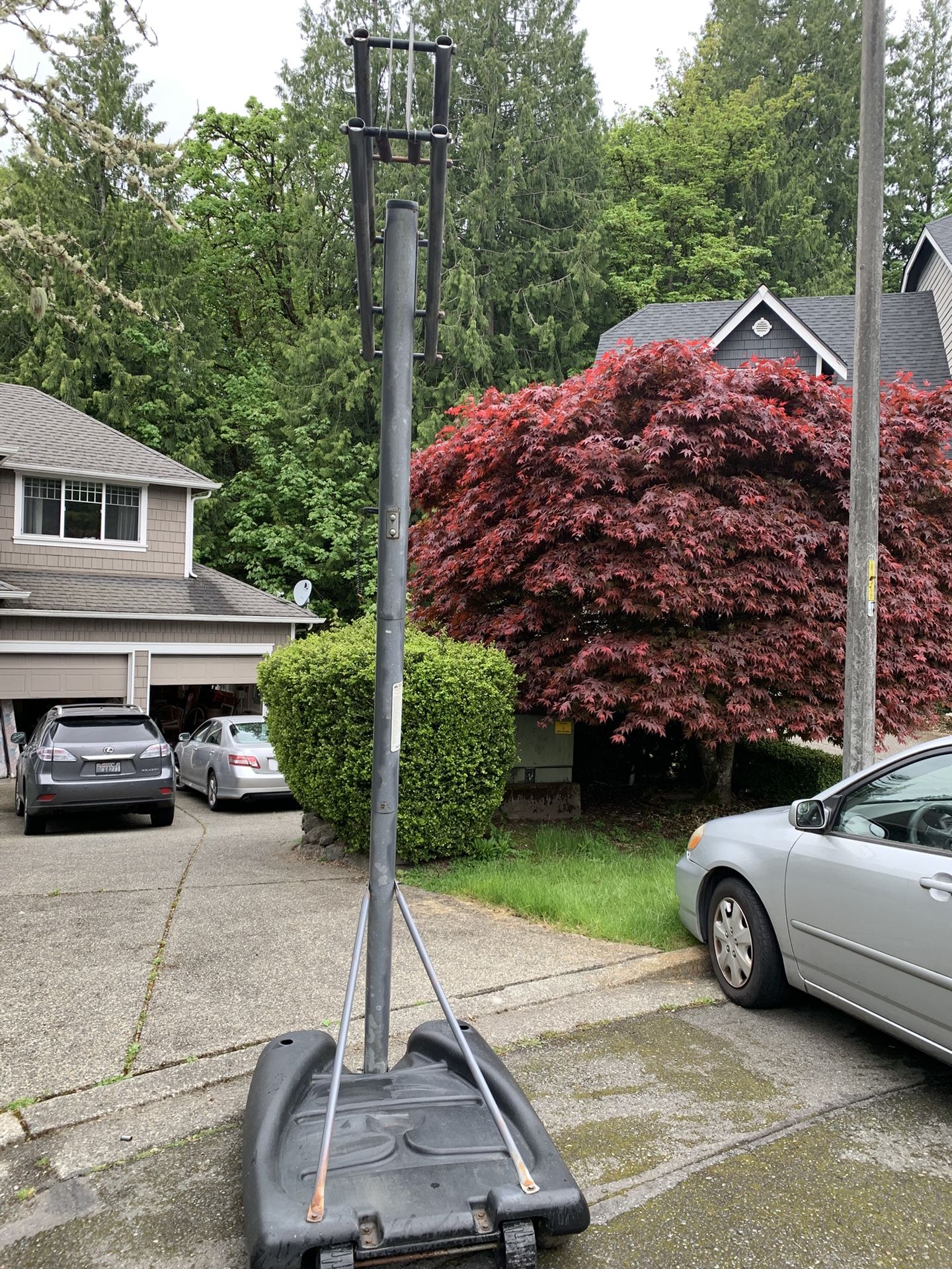 Adjustable Basketball Hoop