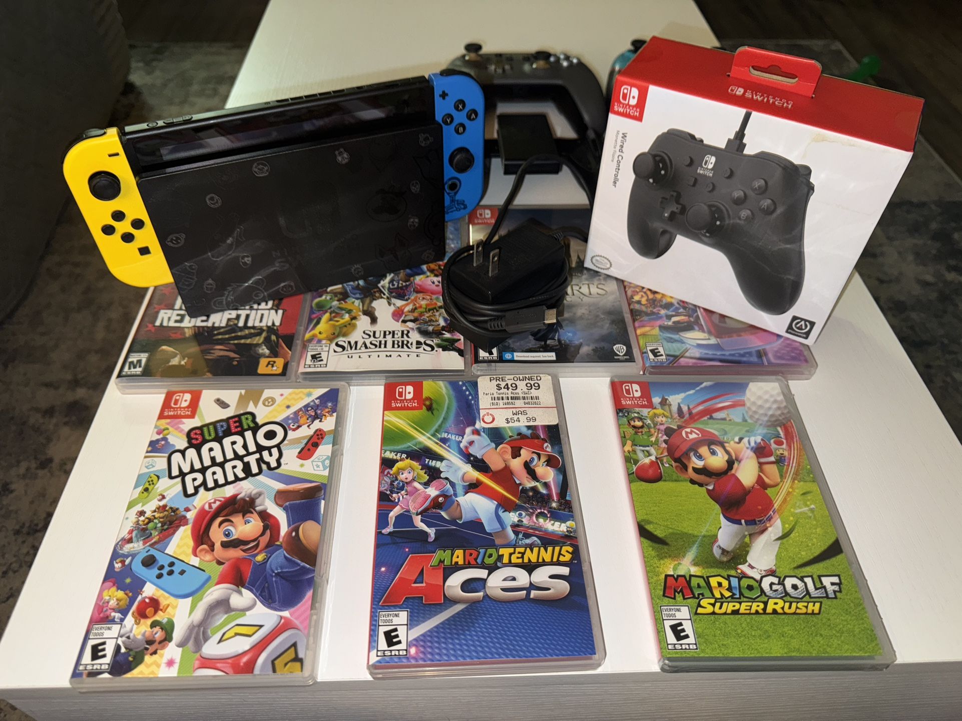 Nintendo Switch V2 With Accessories