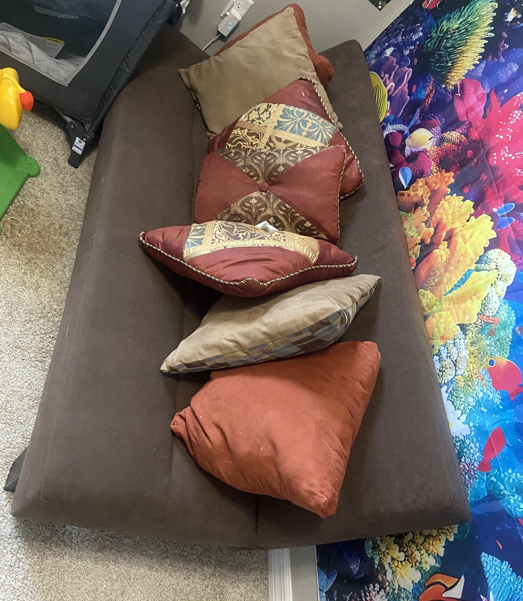 Brown Futon In Great Shape