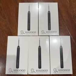 Earwax Remover, VITCOCO Rechargeable Earwax Removal Kit, Ear Cleaning Tool with 4 Cleaning Modes and 10 Ear Tips, 2000mAh Battery Capacity, IPX7 Water