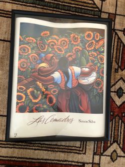 Simon Silva Poster with deep frame