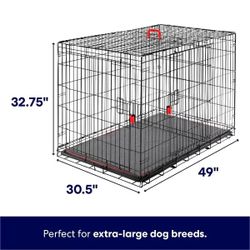 Heavy duty foldable XL Dog Crate Great condition 