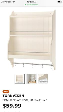 Tornviken plate shelf sale