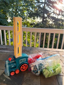 Domino Train Toys Lot
