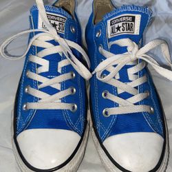 Blue Converse 
