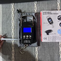 NEVER USED Portable  Electronic Scale & Ruler