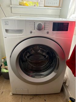 Kenmore connect front load washer / dryer white