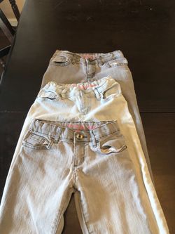 3 PAIR “THE CHILDREN’S PLACE” GIRL’S SKINNY JEANS SIZE 6