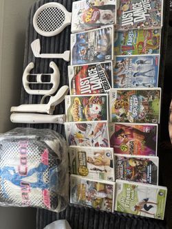 Wii Games with attachments