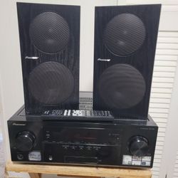 PIONEER RECEIVER & SPEAKERS