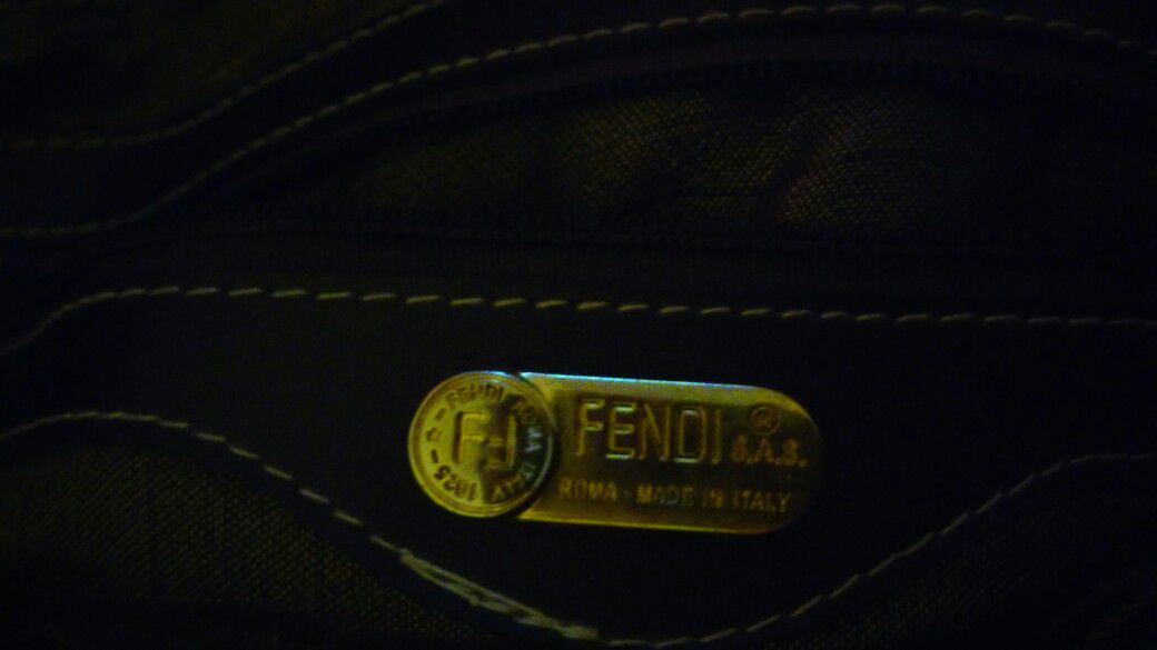 Fendi, Bags, Vintage Fendi Sas Bag 925 Roma Made In Italy