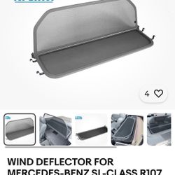 New In Box Wind Deflector- Mercedes Parts 