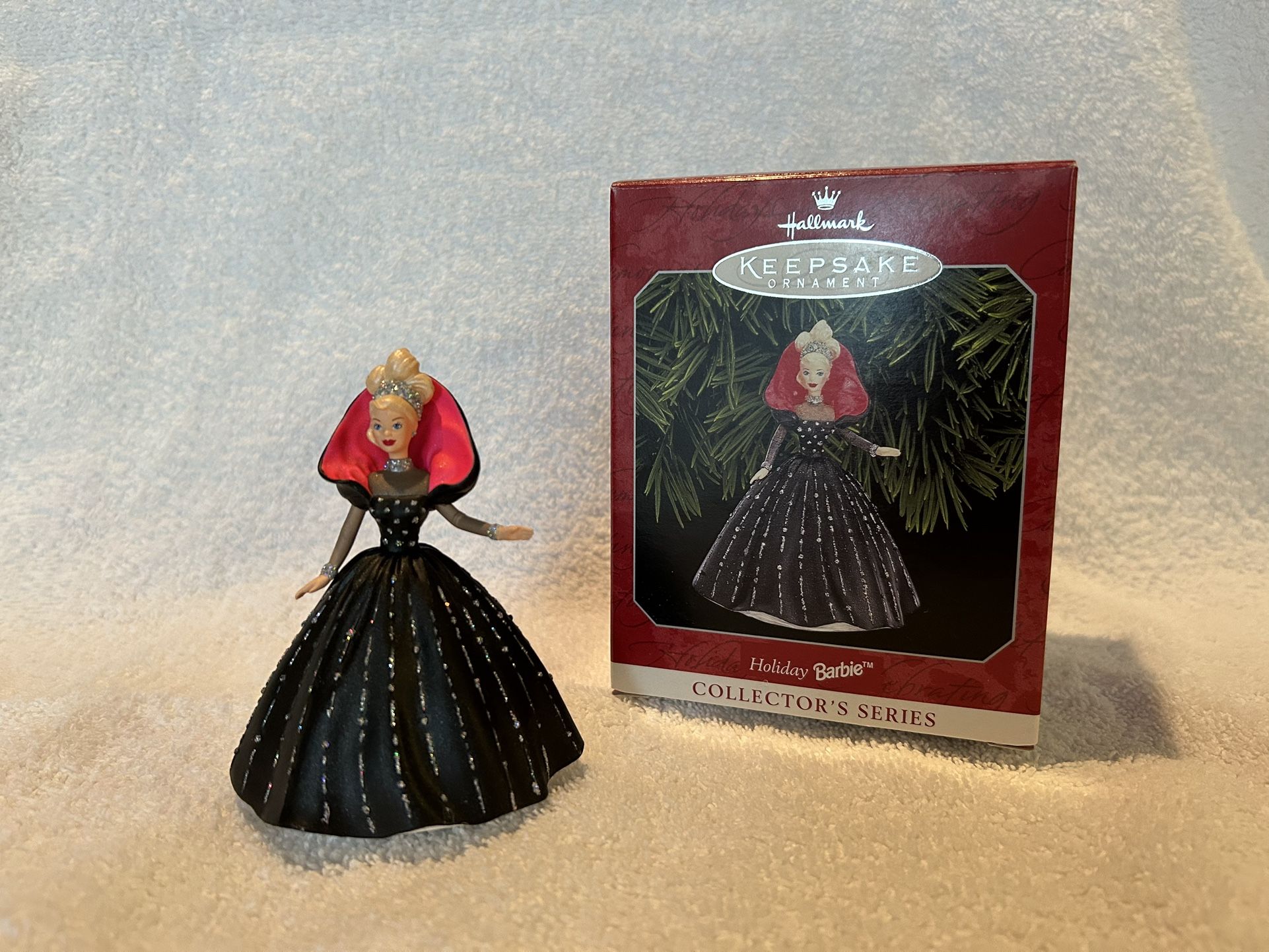 1998 Holiday Barbie #6 In Ornament Series