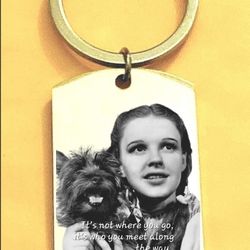 Wizard Of Oz Hot Stainless Steel Keychain 