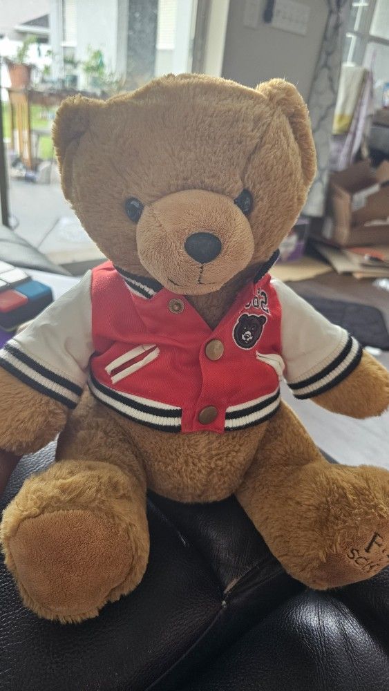 FAO Schwarz Anniversary Plush Bear Kids Toy