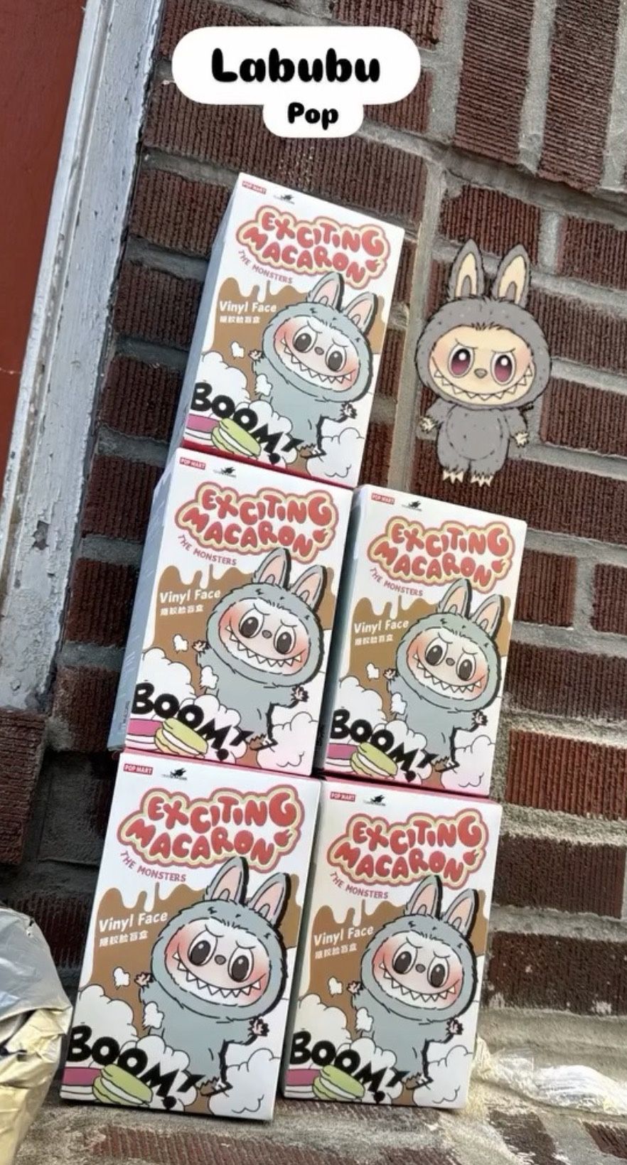 Labubu Exciting macaron