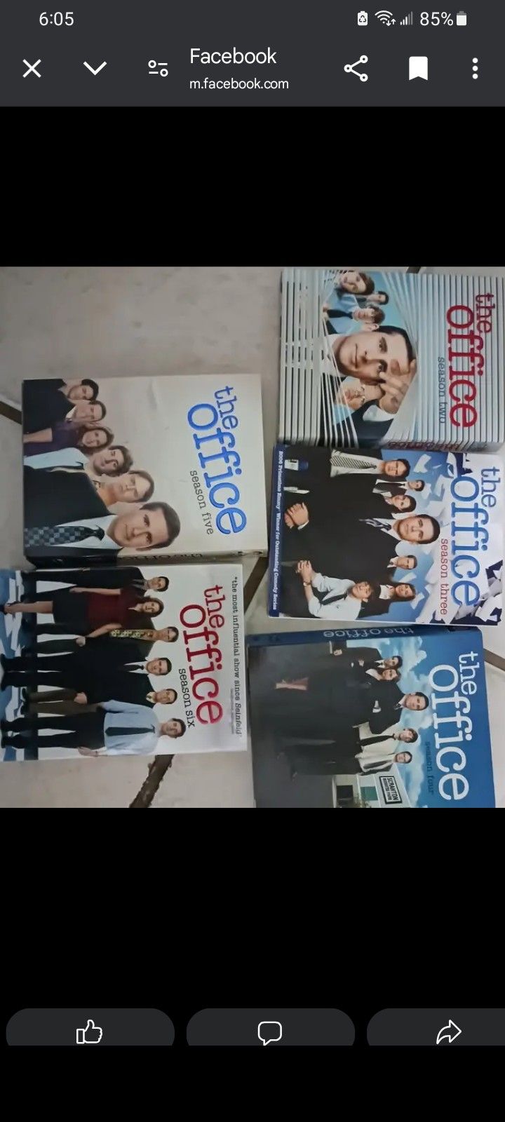 The Office Season 2,3,4,5,6 (Im Not In Orlando Or Miami)