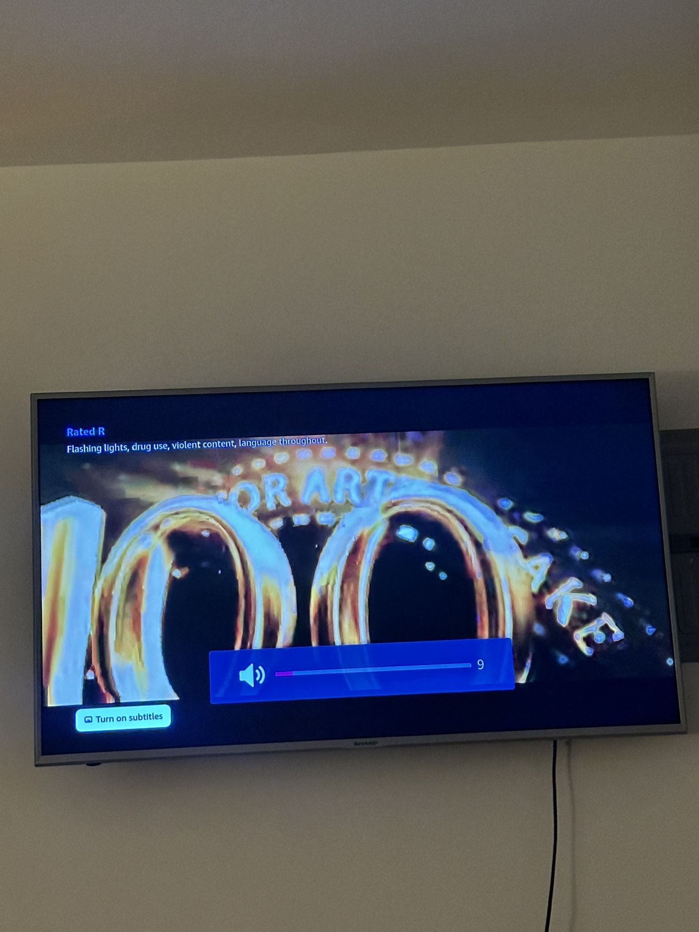 Sharp flat Screen Tv