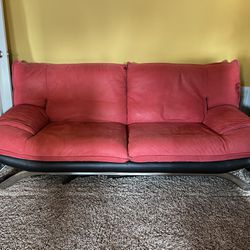 Nicolette Saloti Leather couch
