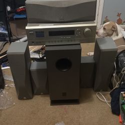 Onkyo  Surround Sound System Test And Works 