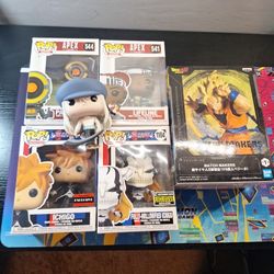 Bleach Hunter x Hunter And Apex Legends Funko Pops