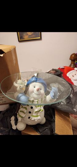 Snowman table
