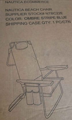 NAUTICA BRACH CHAIR