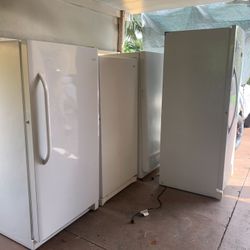 Stand Up Freezers, Small And Medium