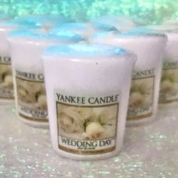 Wedding Day Votive Candles