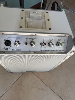 Pyle Pro PCMX240i Portable PA Speaker System