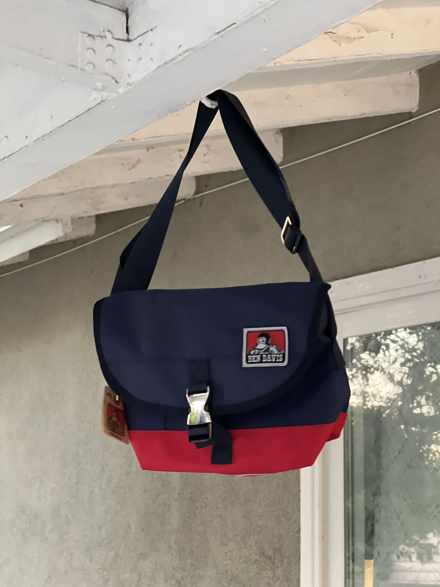 Ben Davis Blue / Red Waist Bag BDW-8007 Japan Blends Corp Fanny Pack