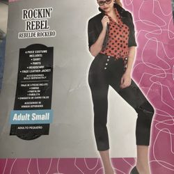 Rocking Rebel 50s Costume  Size Small 