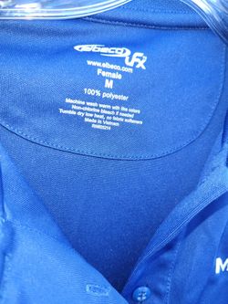 Ride metro bus blue female medium polo embroidery &KDI
