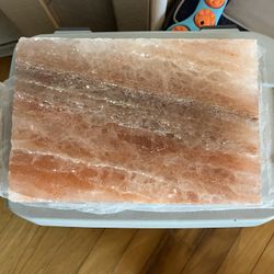 Himalayan salt cooking block