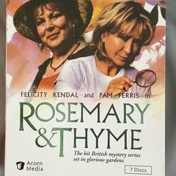 DVD - Rosemary & Thyme - Season 1 - 7 Discs