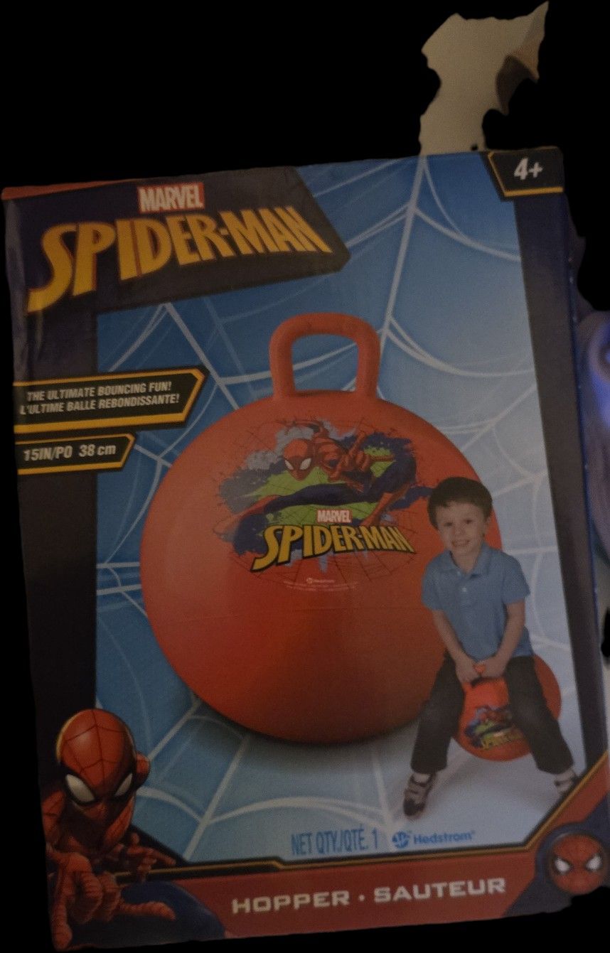 Kids Spiderman Bouncing Ball