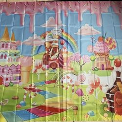 Candyland Theme Backdrop 