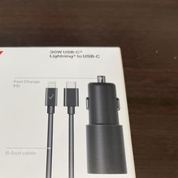 Car Charger - USB C - New