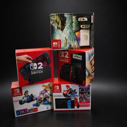Nintendo Switch, Nintendo Switch 2, Tears of Zelda brand new sealed available - Weekend Special Cash deal starting from $329 and up 🤩✅